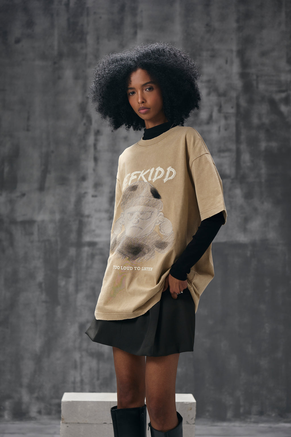Unbothered Kidd Tee (BEIGE)