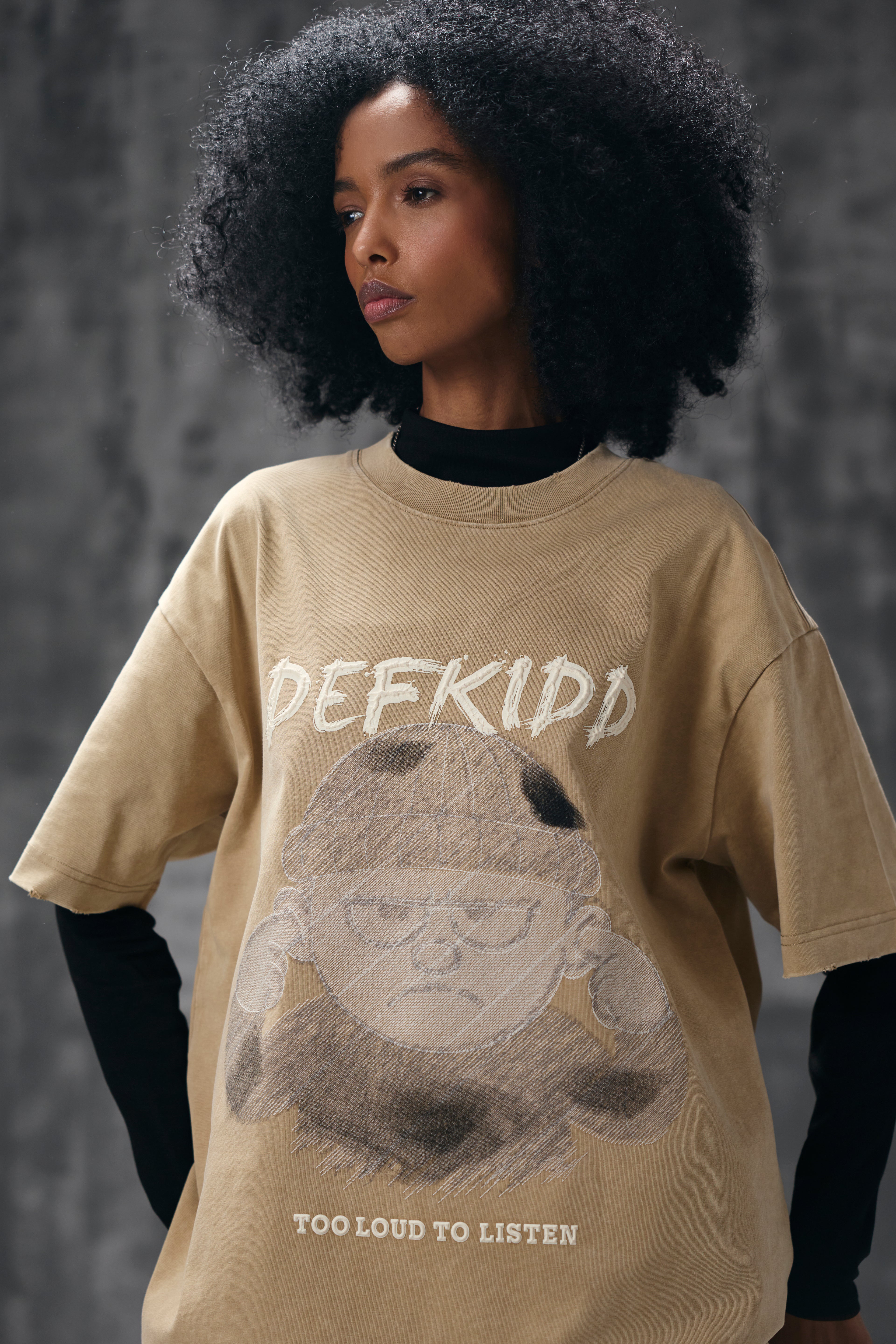 Unbothered Kidd Tee (BEIGE)